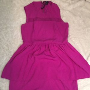 Pink pencil dress
